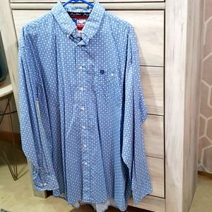 Wrangler Button Up Western Shirt 2XLT